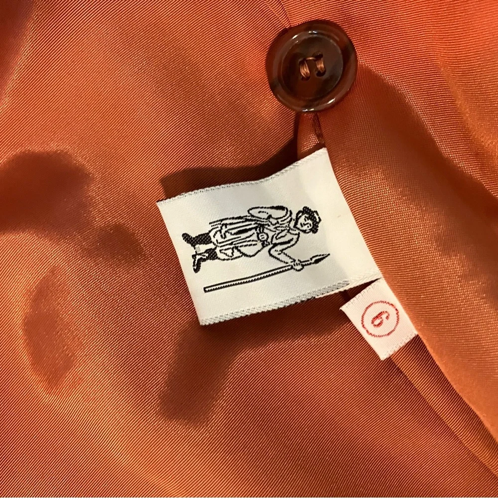 Vintage Rust Suede Women’s Blazer - Picture 5 of 8